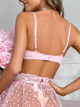 Lace Sexy Bra Sexy Lingerie Pink Suit Love Valentine Day Underwear